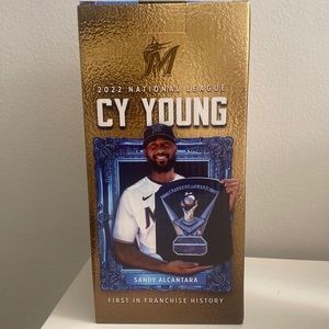 Sandy Alcantara Cy Young Bobblehead